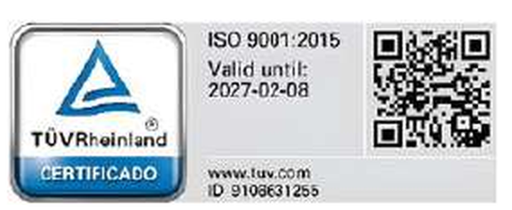 QR Code TÜV Rheinland ISO 9001:2015